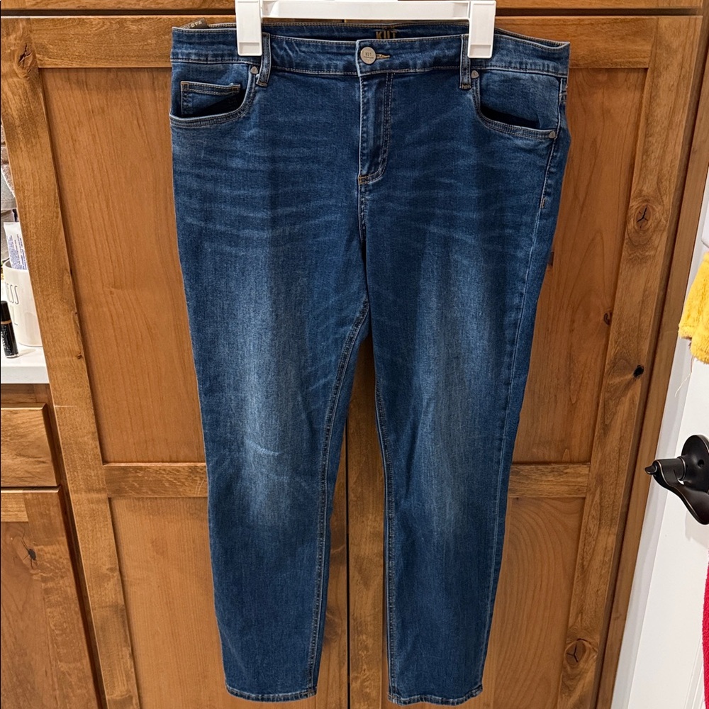 Kut from the Kloth Dark Blue Women's Boot Cut Jeans